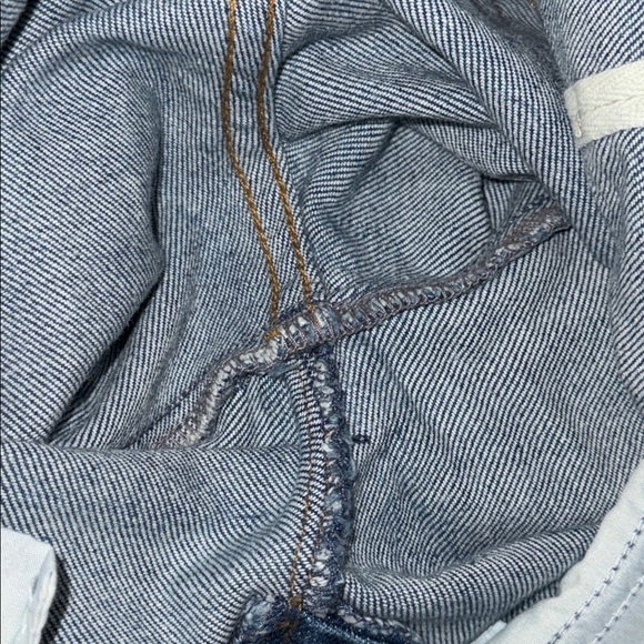 Mother Superior Size 26 The Hustler Roller Heel Fray Jeans In Wash Perfect Drug - Picture 3 of 16